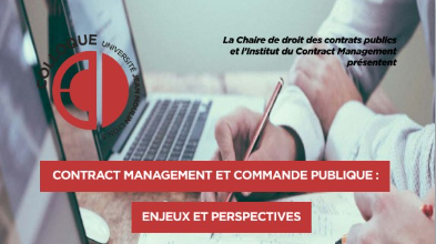 TABLES RONDES LYON - 04/04/2025 Contract Management et Commande Publique : Enjeux et perspectives