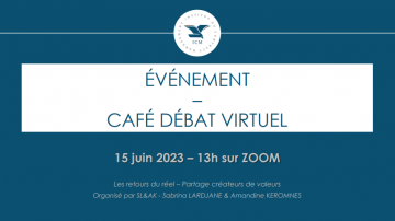 CAFE DEBAT VIRTUEL - 15 juin 2023