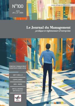 100e numéro du Journal du Management Juridique - Dossier spécial Contract Management